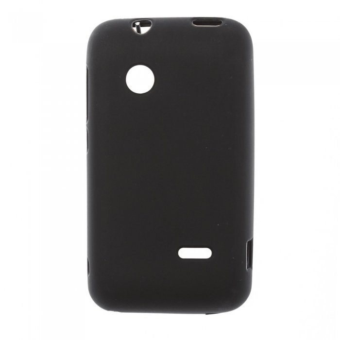 Чехол-накладка для Sony Xperia tipo ST21i - Silicon Case черный