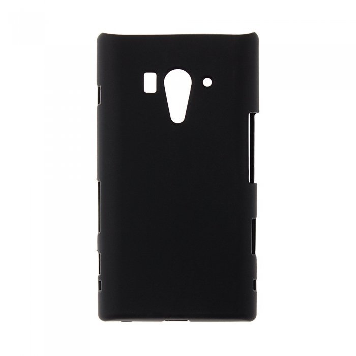 Чохол-накладка для Sony Xperia Acro S LT26w - Silicon Case чорний