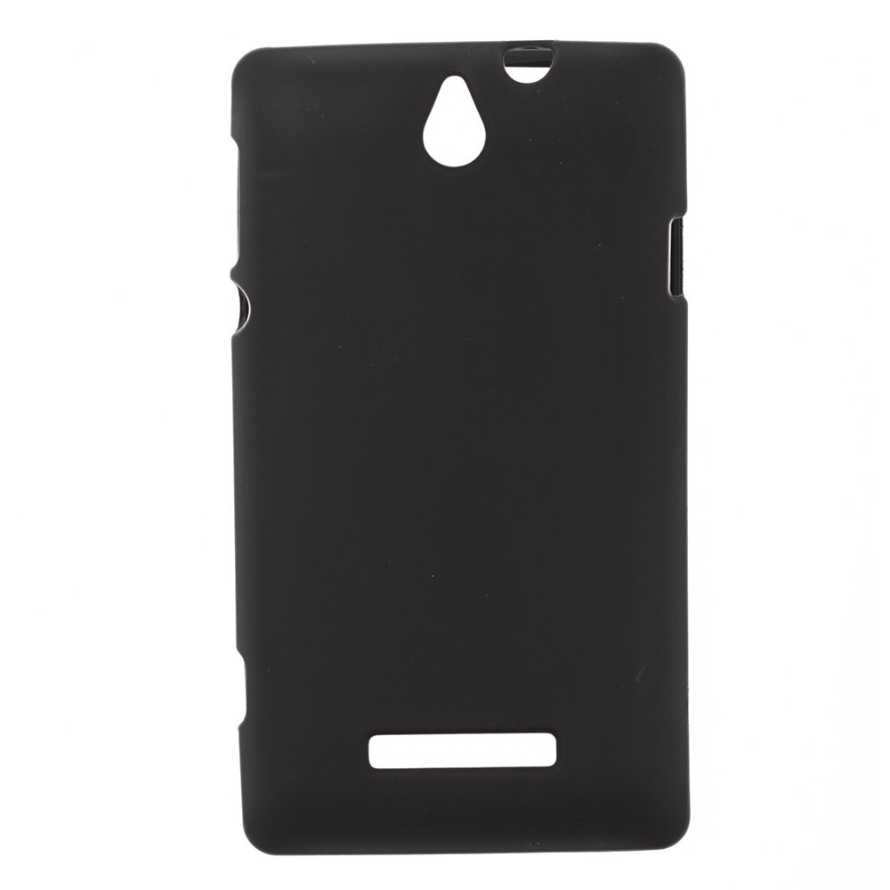 Чохол-накладка для Sony Xperia E C1504/C1505 - Silicon Case чорний