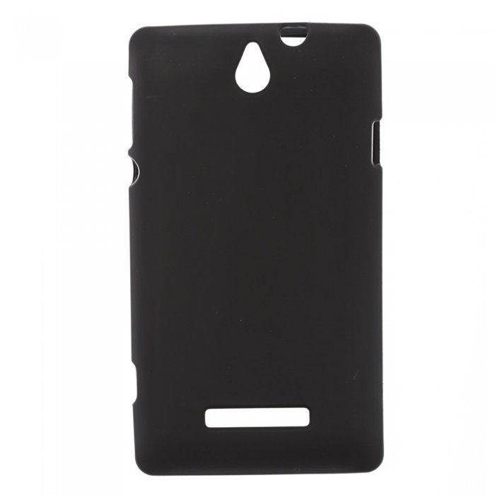 Чохол-накладка для Sony Xperia E C1504/C1505 - Silicon Case чорний