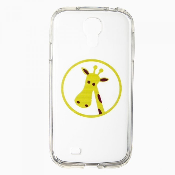 Чехол-накладка для Samsung Galaxy S4 - Silicon Case Giraffe