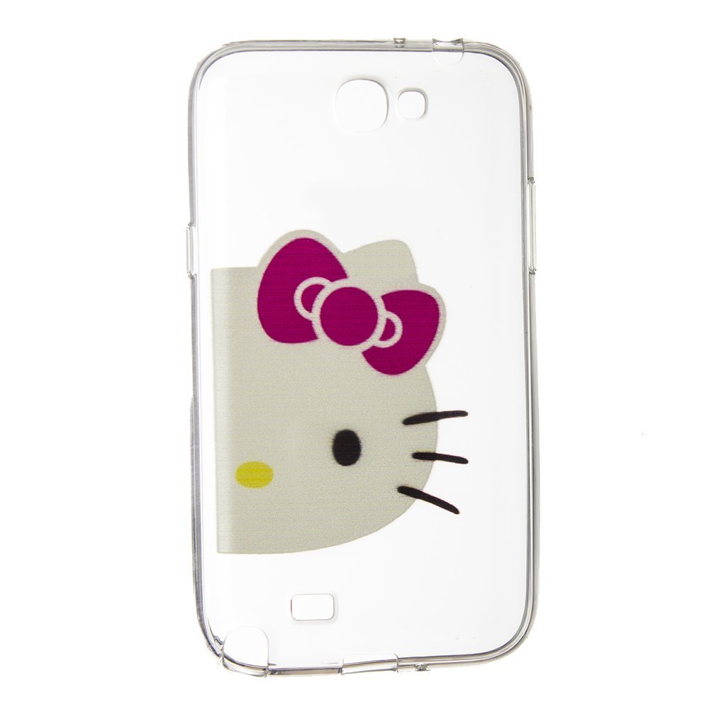 Чехол-накладка для Samsung Note 2 - Hello Kitty