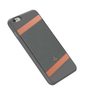 Чехол с отделом для карточек Adonit Wallet серый для iPhone 6 Plus/6S Plus