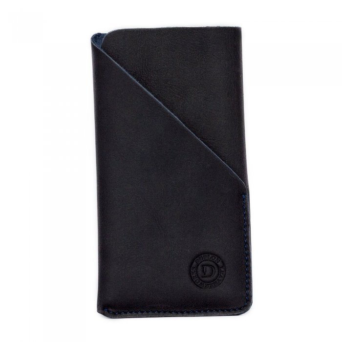 Чехол-карман для Apple iPhone 6 - Dublon Leatherworks Britain синий