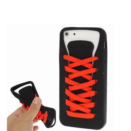 3D чехол iShoes черный для iPhone 5/5S/SE 3D чехол iShoes черный для iPhone 5/5S/SE