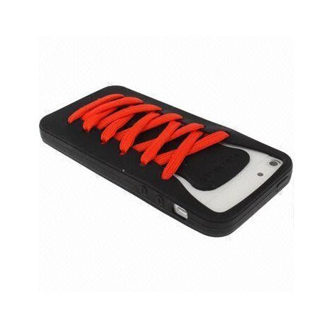 3D чехол iShoes черный для iPhone 5/5S/SE 3D чехол iShoes черный для iPhone 5/5S/SE