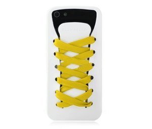 3D чехол iShoes белый для iPhone 5/5S/SE