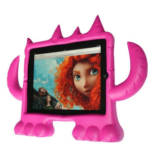 Чохол-підставка для Apple iPad 2/iPad 3/iPad 4 - Demon Style рожевий