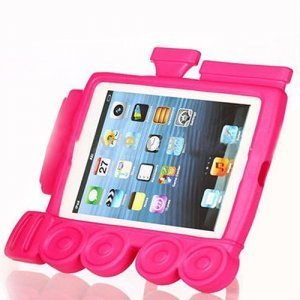 Чохол-підставка для Apple iPad mini - Smart cover train style рожевий