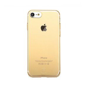 Напівпрозорий чохол Baseus Simple золотий для iPhone 8/7/SE 2020
