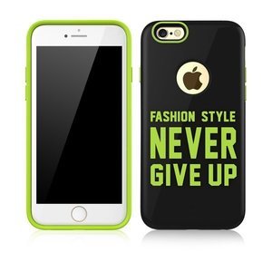 Чехол Baseus Fashion черный + зеленый для iPhone 6/6S