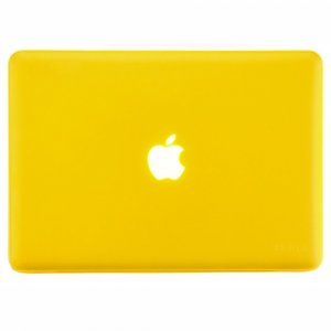 Чохол-накладка Apple MacBook Pro 15" - Kuzy Rubberized Hard Case жовтий