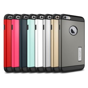 Чохол-накладка Spigen Case Slim Armor рожевий для iPhone 6 Plus/6S Plus