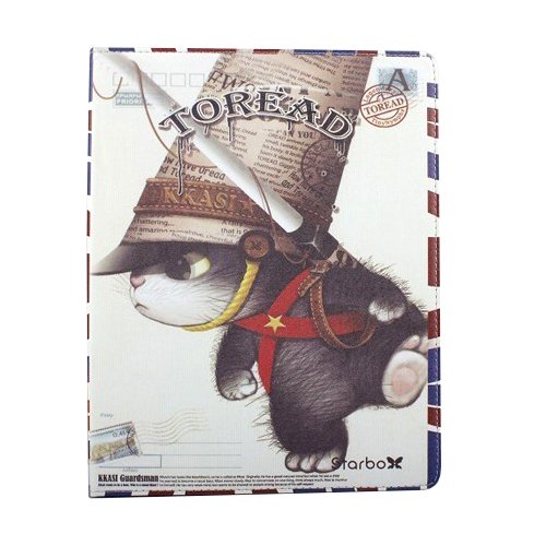 Чохол-книжка для Apple iPad 2/3/4 - Toread Old Military Cat різнокольоровий
