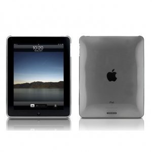 Чехол-накладка для Apple iPad - Tunewear TuneShell серый