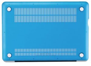 Чохол-накладка Apple MacBook Pro 13" - Kuzy Rubberized Hard Case блакитний (Aqua)