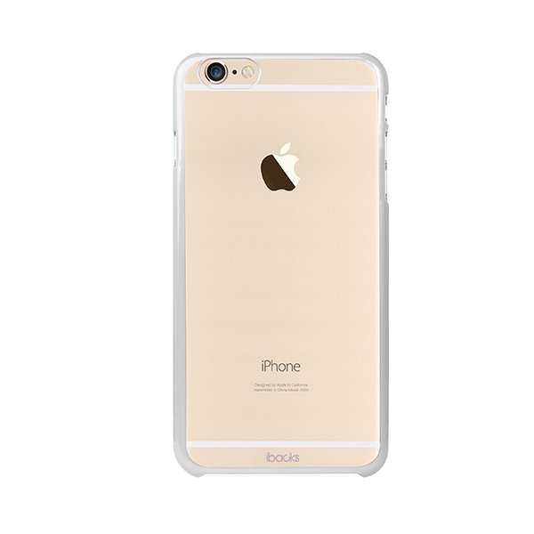 Чехол-накладка для Apple iPhone 6/6S - iBacks Premium PC белый Чехол-накладка для Apple iPhone 6/6S - iBacks Premium PC белый