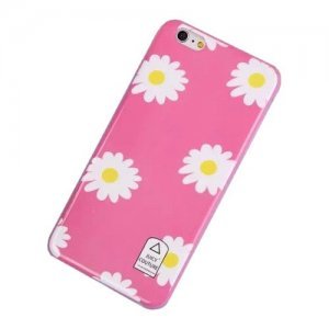 Чехол-накладка для Apple iPhone 6 - Juicy Couture Daisy розовый