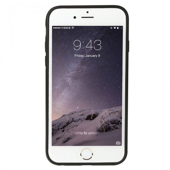 Защитный чехол Baseus Metal черный для iPhone 6/6S Защитный чехол Baseus Metal черный для iPhone 6/6S