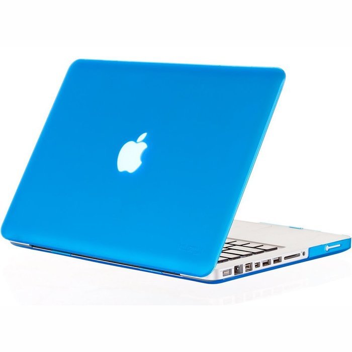 Чохол-накладка Apple MacBook Pro 15" - Kuzy Rubberized Hard Case блакитний (Aqua)