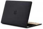 Чехол-накладка для Apple MacBook 12" - Kuzy Rubberized Hard Case черный Чехол-накладка для Apple MacBook 12" - Kuzy Rubberized Hard Case черный