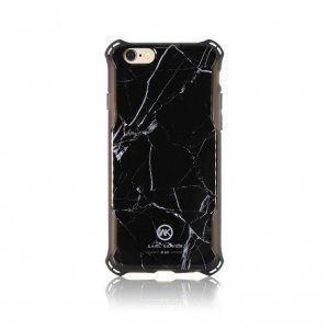 Чехол с рисунком WK Marble Earl чёрный для iPhone 8/7/SE 2020