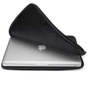 Чохол-кишеня для Apple MacBook Pro 15"/Pro Retina 15" - Runetz Soft Sleeve чорний