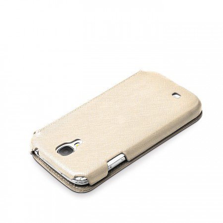 Чехол-книжка для Samsung Galaxy S4 - Zenus Minimal бежевый Чехол-книжка для Samsung Galaxy S4 - Zenus Minimal бежевый