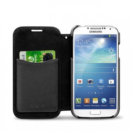 Чохол-книжка Samsung Galaxy S4 - Zenus Minimal чорний