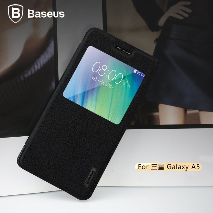 Чохол (книга) Baseus Primary color чорний для Samsung Galaxy A5