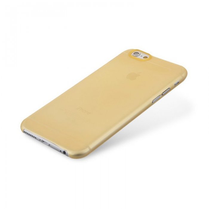 Полупрозрачный чехол Baseus Slim золотой для iPhone 6 Plus/6S Plus Полупрозрачный чехол Baseus Slim золотой для iPhone 6 Plus/6S Plus