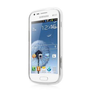 Чохол-накладка Samsung Galaxy S Duos - Capdase Soft Jacket Xpose білий