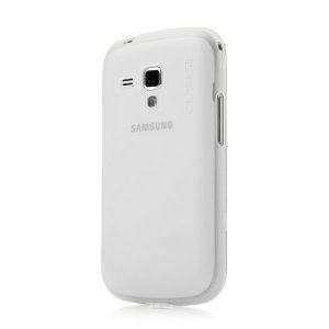 Чохол-накладка для Samsung Galaxy S Duos - Capdase Soft Jacket Xpose білий