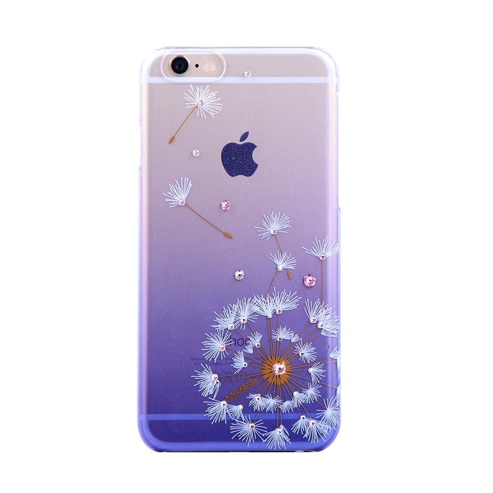 Чехол-накладка для Apple iPhone 6/6S - Kingxbar Dandelion Flower фиолетовый