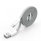 Кабель Micro-USB - Baseus String 1м, серый + белый