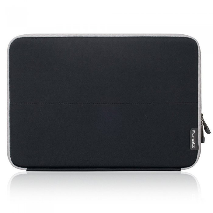 Чохол-кишеня для Apple MacBook 13" - Runetz Neoprene Sleeve чорний + сірий Чохол-кишеня для Apple MacBook 13" - Runetz Neoprene Sleeve чорний + сірий