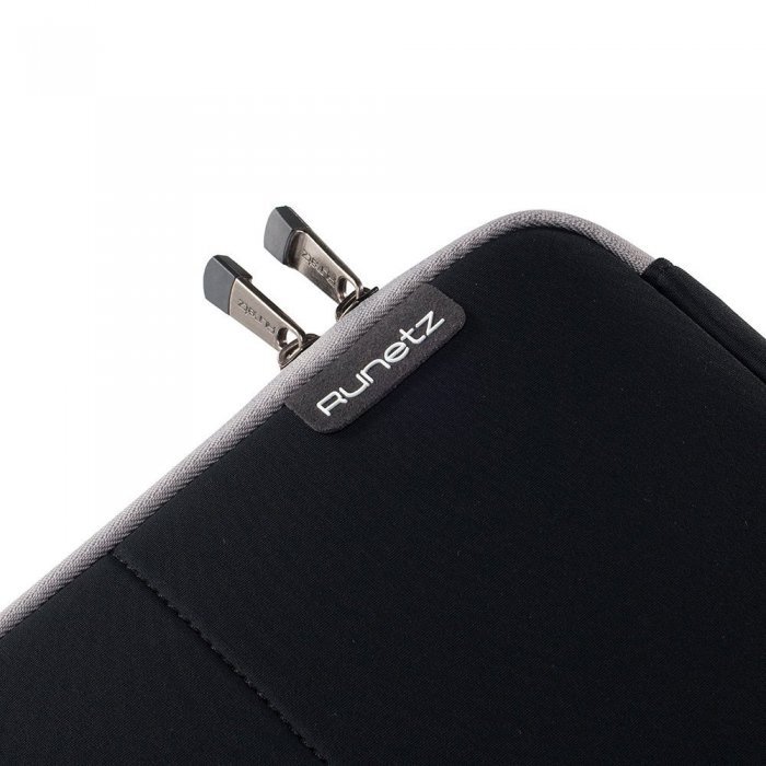 Чохол-кишеня для Apple MacBook 13" - Runetz Neoprene Sleeve чорний + сірий Чохол-кишеня для Apple MacBook 13" - Runetz Neoprene Sleeve чорний + сірий