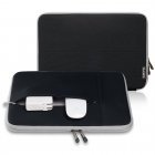 Чохол-кишеня для Apple MacBook 13" - Runetz Neoprene Sleeve чорний + сірий