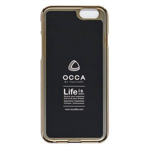 Чехол-накладка для Apple iPhone 6/6S - OCCA Lizard серый