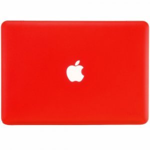 Чохол для Apple MacBook Air 13" - Kuzy Rubberized Hard Case червоний