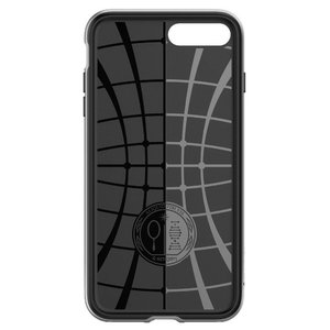 Защитный чехол Spigen Neo Hybrid черный + серебристый для iPhone 8 Plus/7 Plus