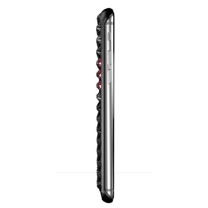 Чехол со стразами Lucien Elements Hearts красный + черный для iPhone 6/6S Чехол со стразами Lucien Elements Hearts красный + черный для iPhone 6/6S