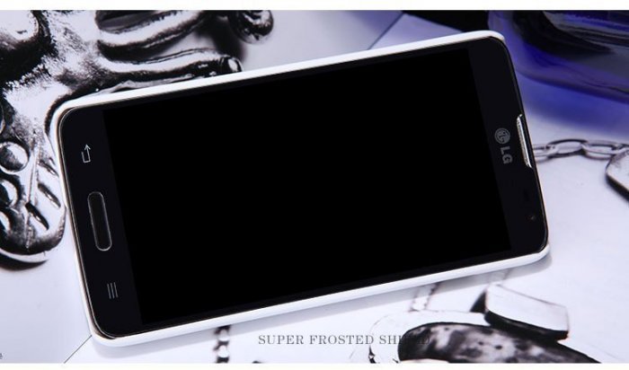 Чохол для LG L90 - Nillkin Super Frosted Shield білий