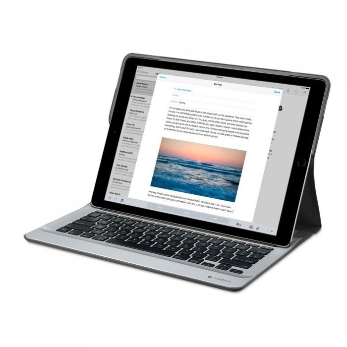 Чехол-клавиатура для Apple iPad Pro 12,9" - Logitech Backlit черный Чехол-клавиатура для Apple iPad Pro 12,9" - Logitech Backlit черный