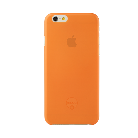 Чохол-накладка Ozaki O!coat 0.3 Jelly помаранчевий для iPhone 6/6S