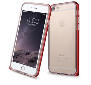 Чехол-накладка для Apple iPhone 6 - Baseus Fusion красный