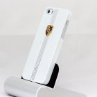 Пластиковый чехол Porsche Design белый для iPhone 5/5S/SE