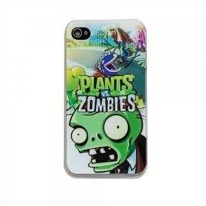Чехол с рисунком Plants&Zombies для iPhone 4/4S