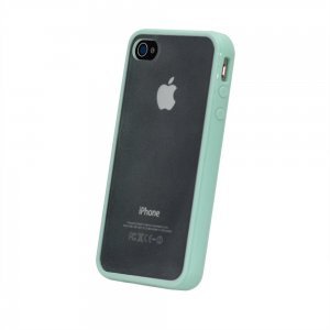 Силиконовый чехол BTO зелёный для iPhone 4/4S