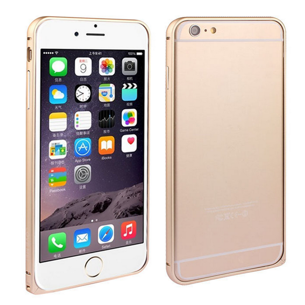 Чехол-бампер для iPhone 6 Plus/6S Plus - Arc золотистый